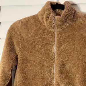 BROWN SHERPA SWEATER 🐻